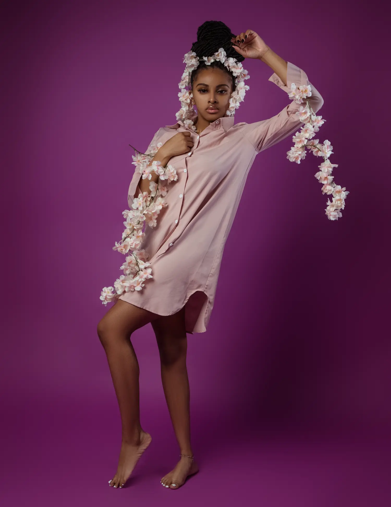 Full Bloom — Fashion editorial by e. Andrew Murray for VOUS Magazine