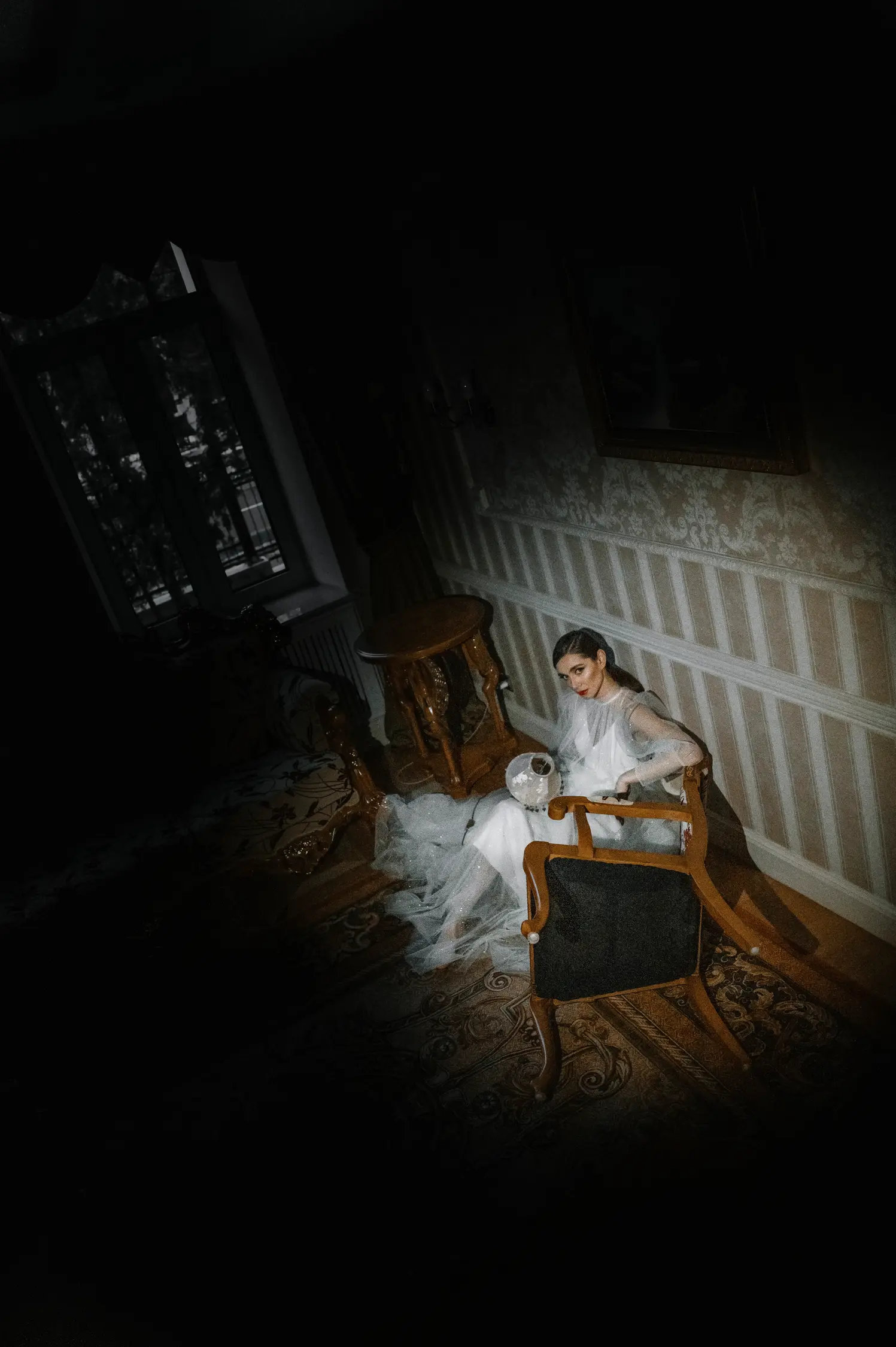 Night fashion — Fashion editorial by Veranika Stoma for VOUS Magazine