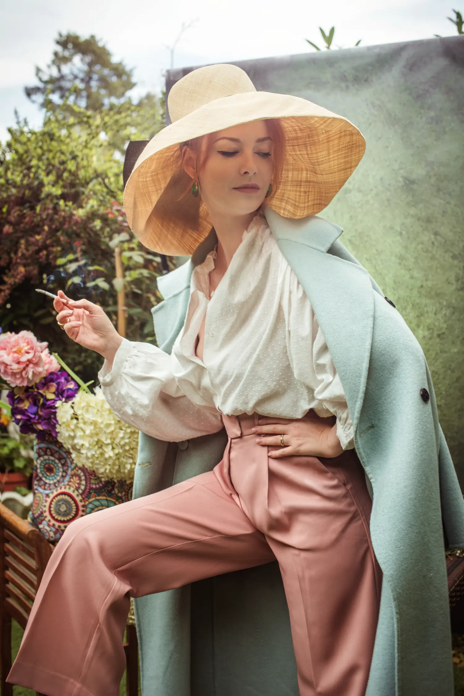 Poesy of the Spring — Fashion editorial by Olga Sauvaire for VOUS Magazine