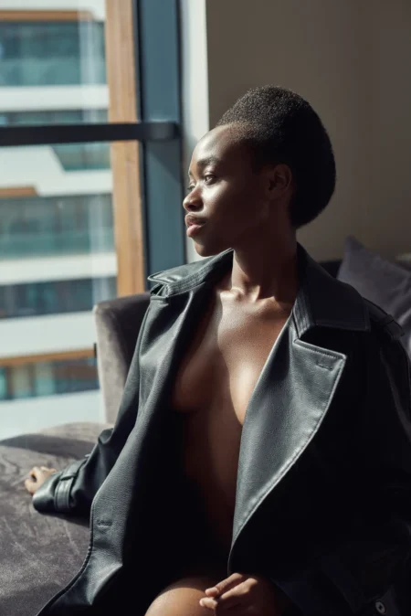 Darkness Look — Fashion editorial by Kate Chivyakova for VOUS Magazine