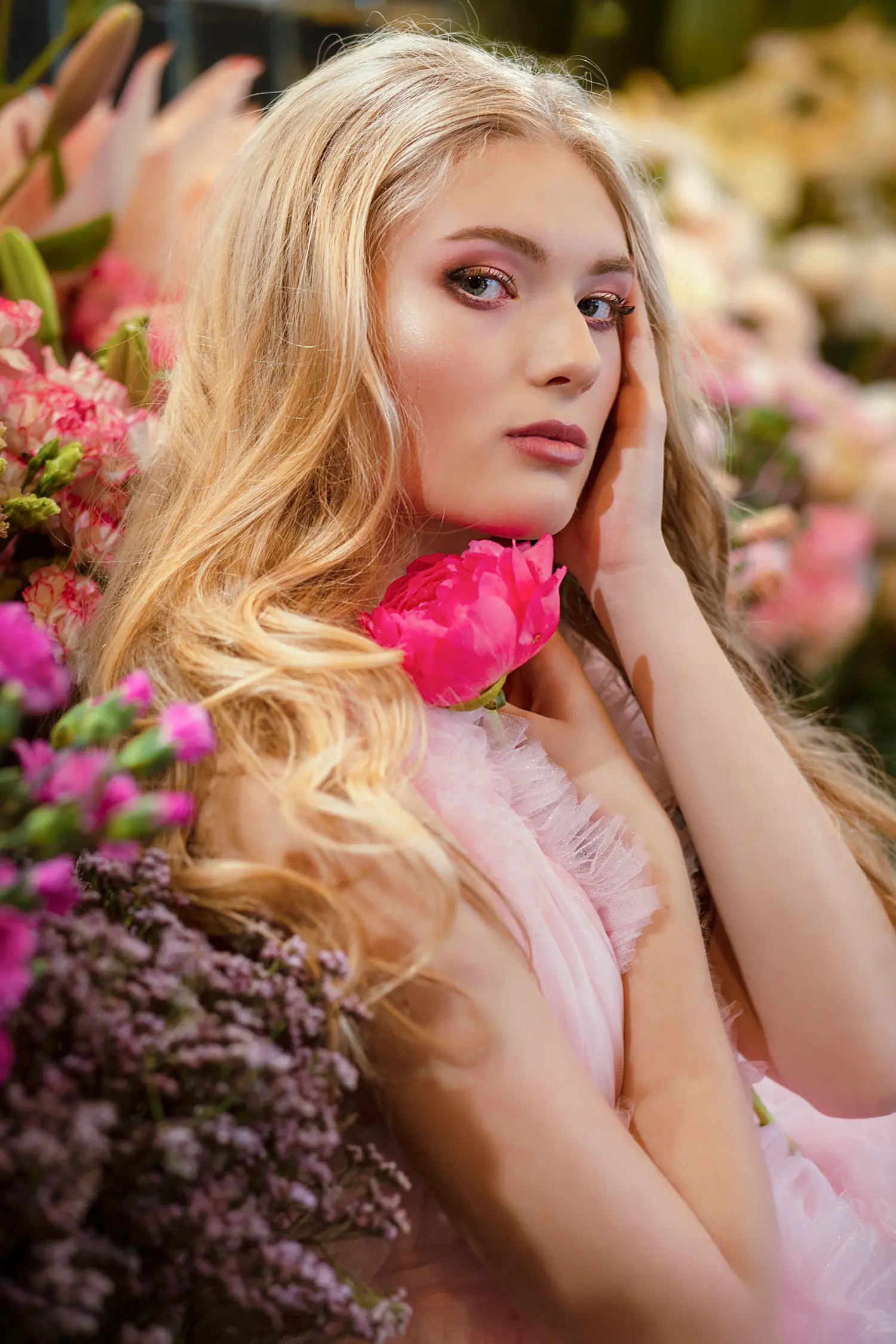 Flower WOnderland — Fashion editorial by Agnieszka Ostachowska Photography for VOUS Magazine