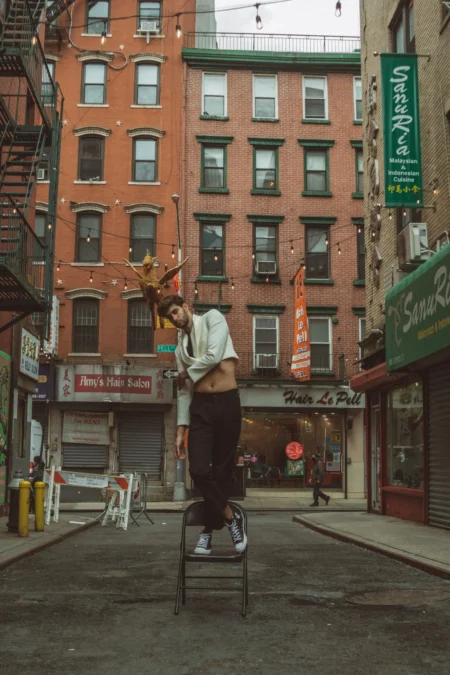 The Line Between Masculine and Feminine — Fashion editorial by Izzy Robertti for VOUS Magazine
