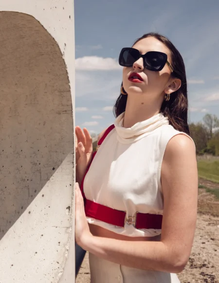 Constructive Sight — Fashion editorial by Chantal Dominique for VOUS Magazine