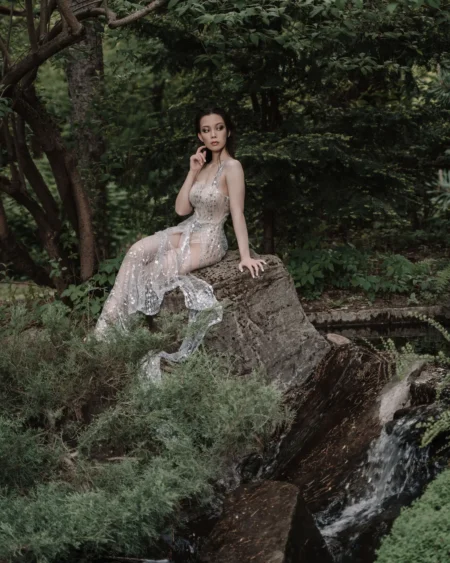 Stone Lady — Fashion editorial by Anna Blifernets for VOUS Magazine