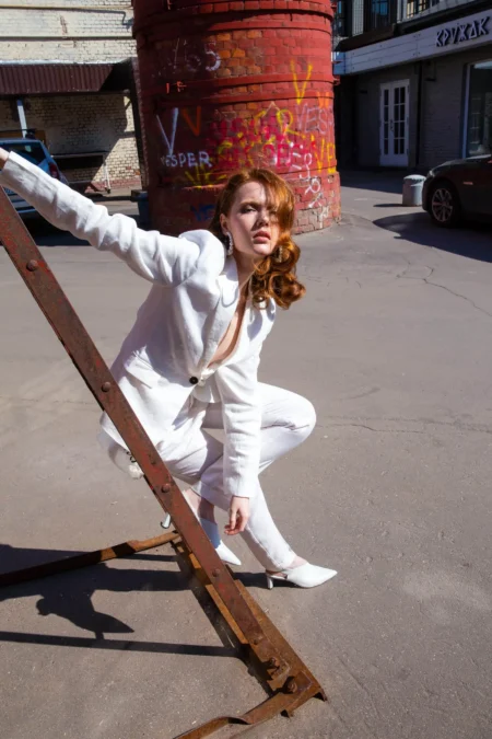 Sunlight outside — Fashion editorial by Kate Kot for VOUS Magazine