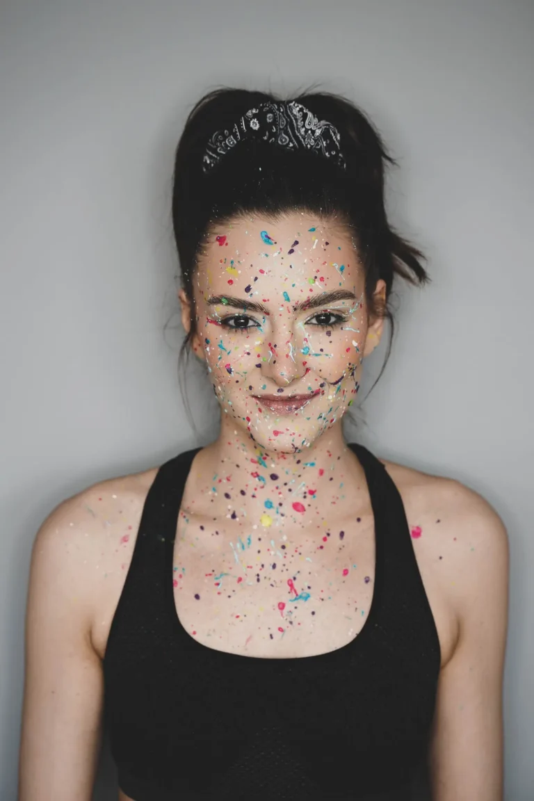 Face Painting — Fashion editorial by Małgorzata Wąsala for VOUS Magazine