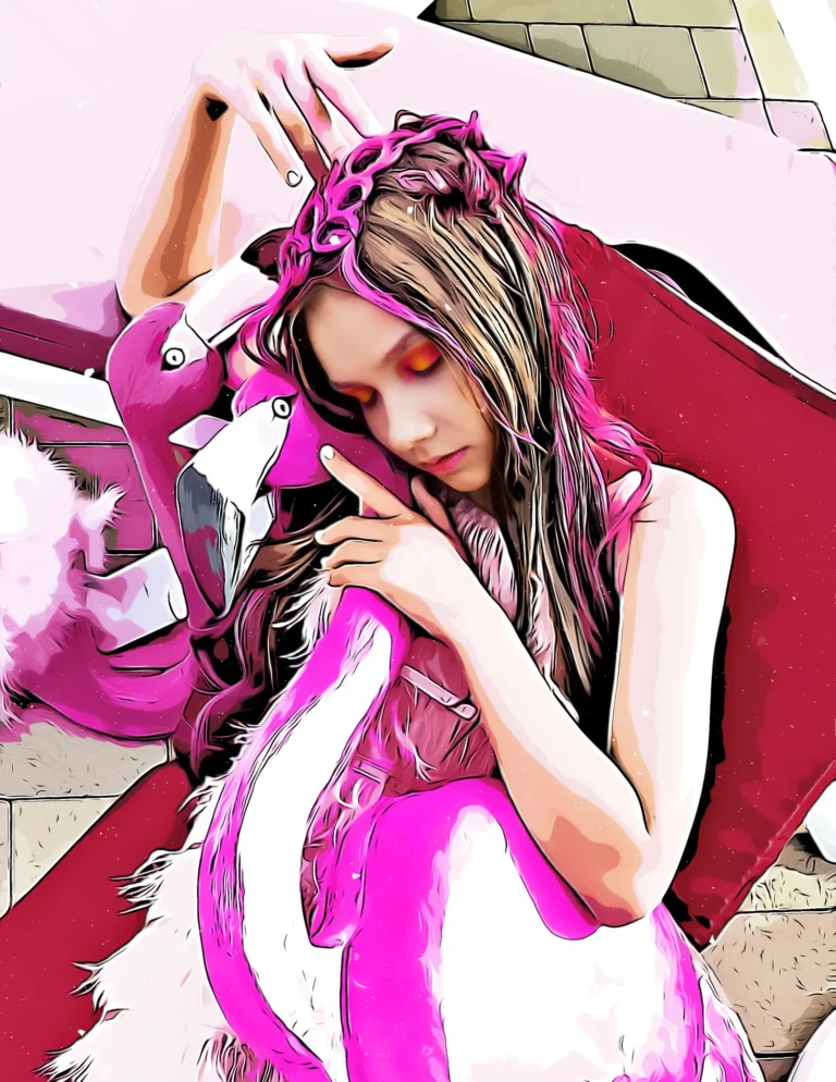 Flamingo Trio — VOUS Magazine · The July Teen Edition · Vol.3 · 2021