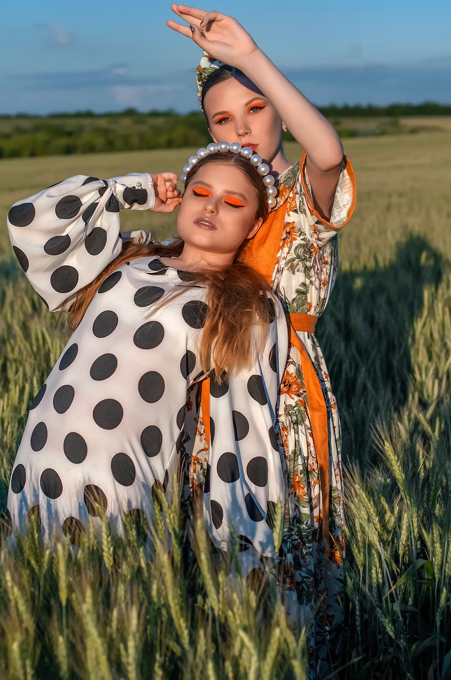 Maria and Marina — Fashion editorial by Marina Arakelyan for VOUS Magazine