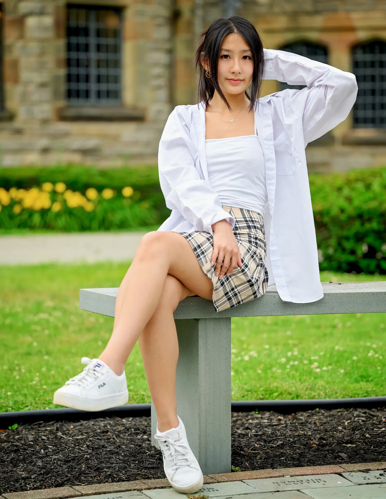 Michelle Relaxing at the Millneck Manor — Fashion editorial by Amol Choukekar for VOUS Magazine