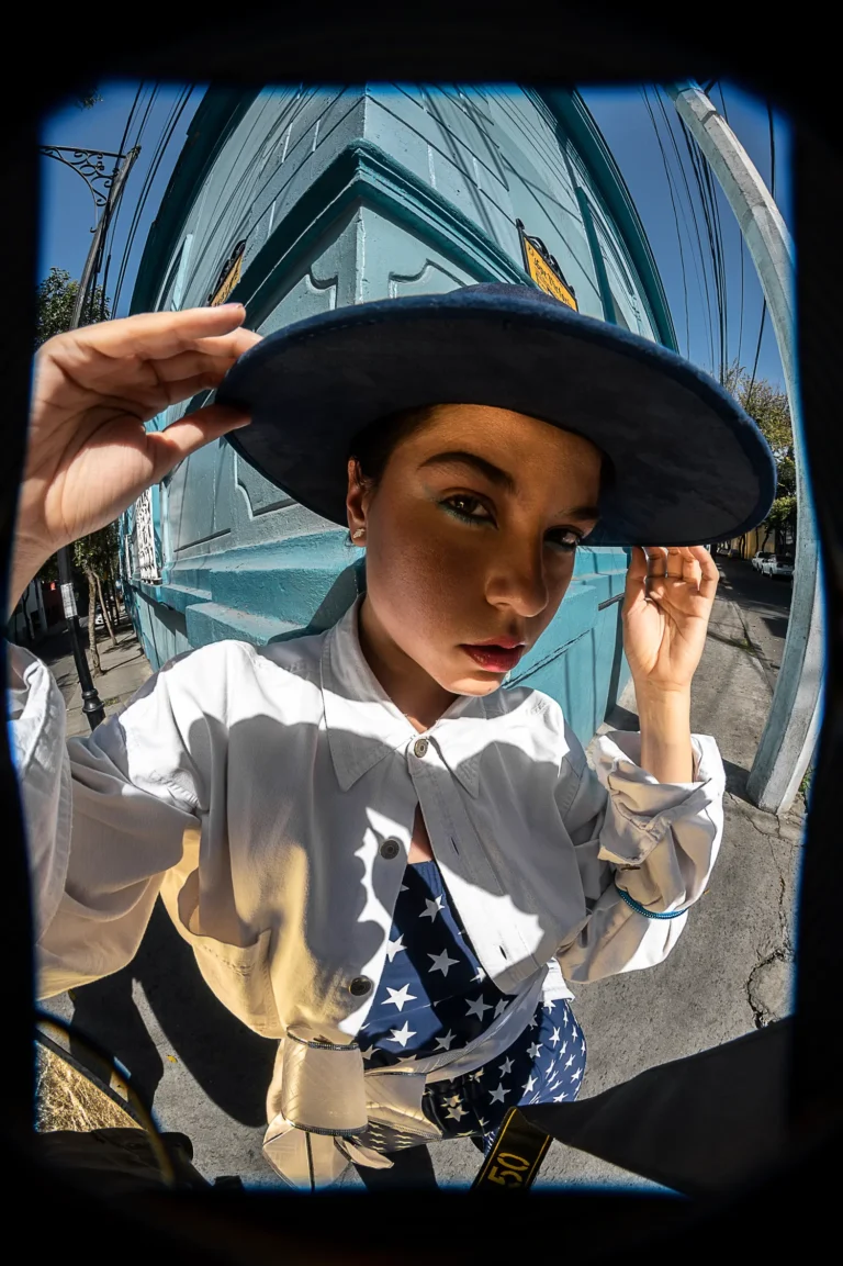 New Western Blue — Fashion editorial by Miguel Angel Bautista Garcia for VOUS Magazine