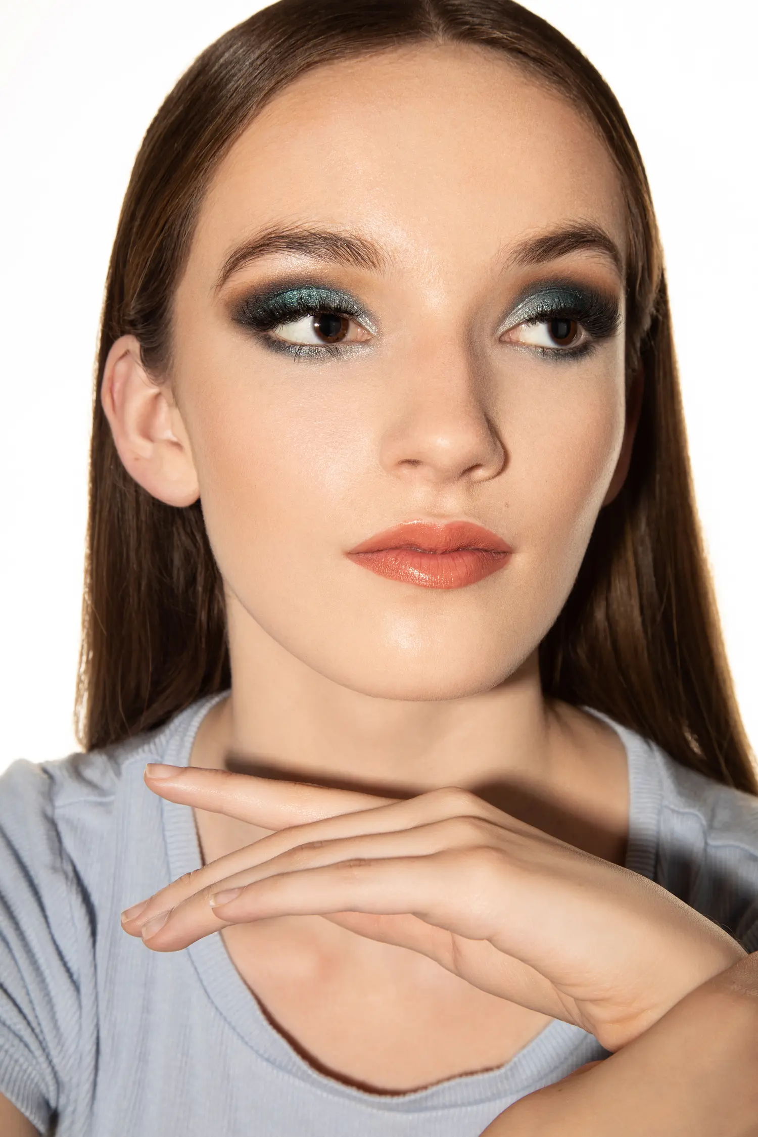 Teen Blue Beauty — Fashion editorial by Stephanie Trattner for VOUS Magazine