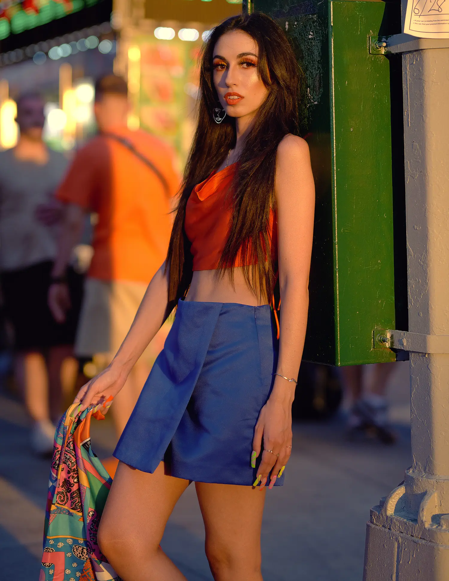 Neon Nights — Fashion editorial by Taylor Reyes for VOUS Magazine