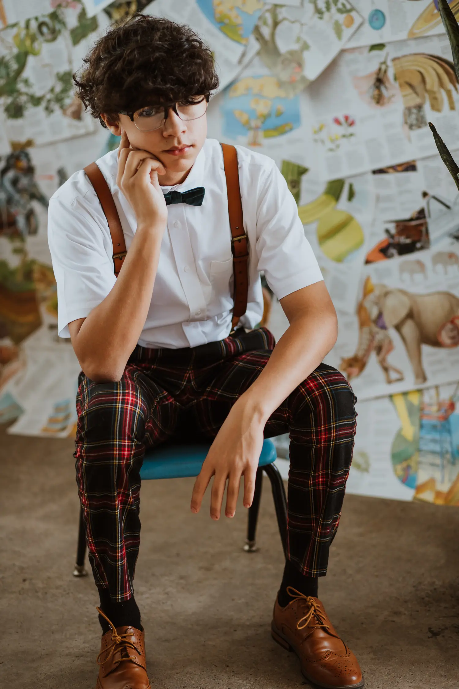 Back to School Retro Vibes — Fashion editorial by Brooke Austin for VOUS Magazine