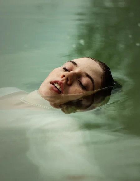 Lake and field summer portraits — Fashion editorial by Alex Nikolayuk for VOUS Magazine