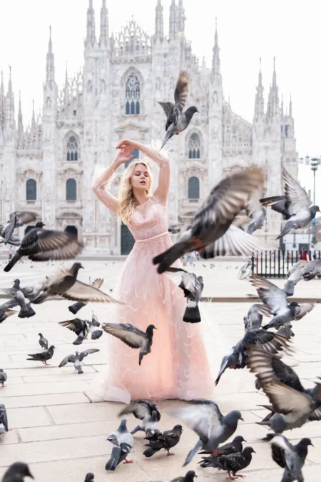 Milano is my love — Fashion editorial by Larisa Pashchenko for VOUS Magazine