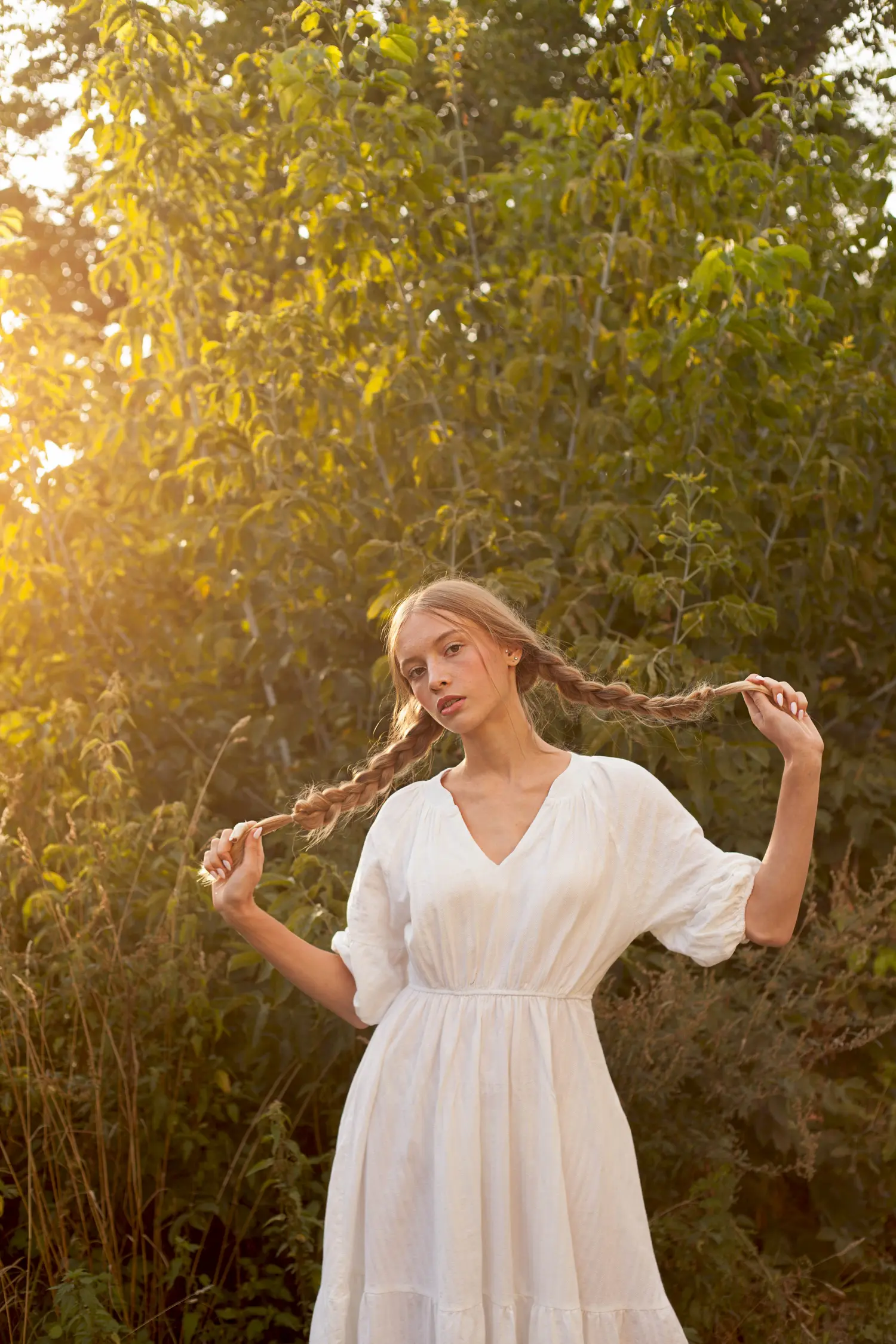 Rural autumn — Fashion editorial by Julia Galeeva for VOUS Magazine