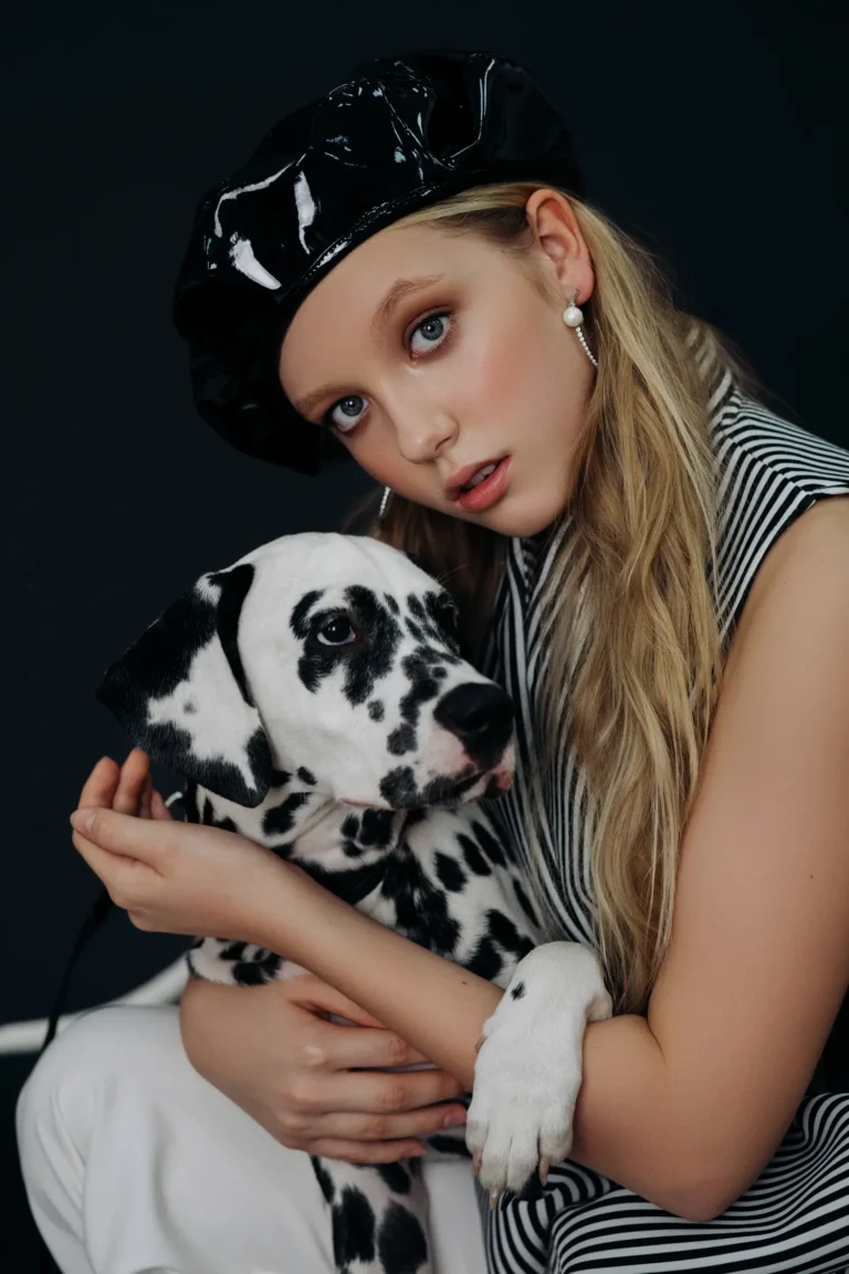 1 Dalmatian — Fashion editorial by Vladislava Eliseeva for VOUS Magazine