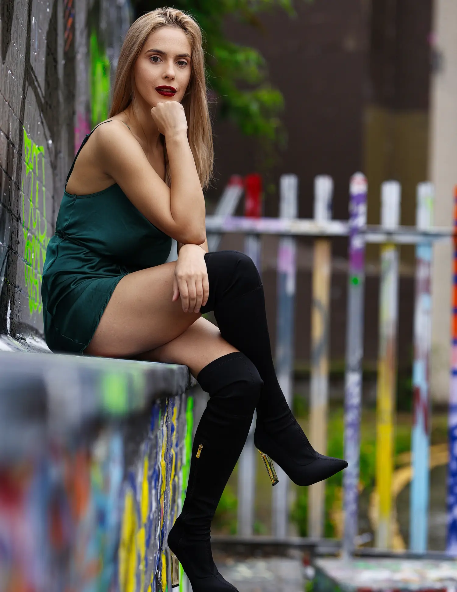 Autmumn Green Shoot in London's Leake Street Tunnel — Fashion editorial by Parthepan Kugadason for VOUS Magazine