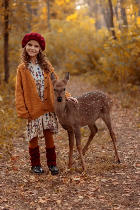 Bambi — Fashion editorial by Николаенко Наталья for VOUS Magazine