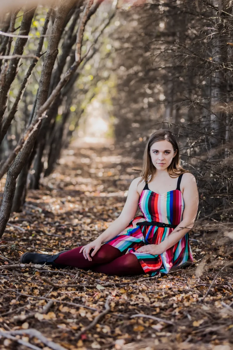 Beautiful Girl in Fall Evening — Fashion editorial by Ravi Kumar for VOUS Magazine