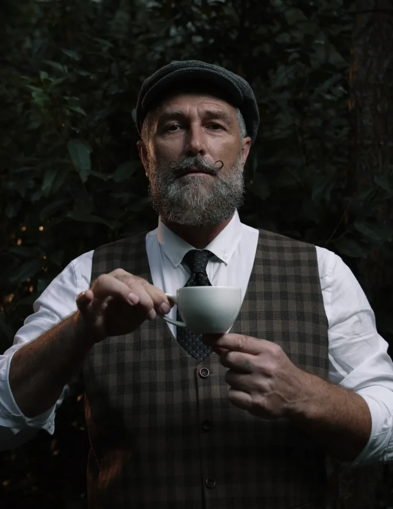 English breakfast — VOUS Magazine · The Man Edition · Vol.2 · November 2021