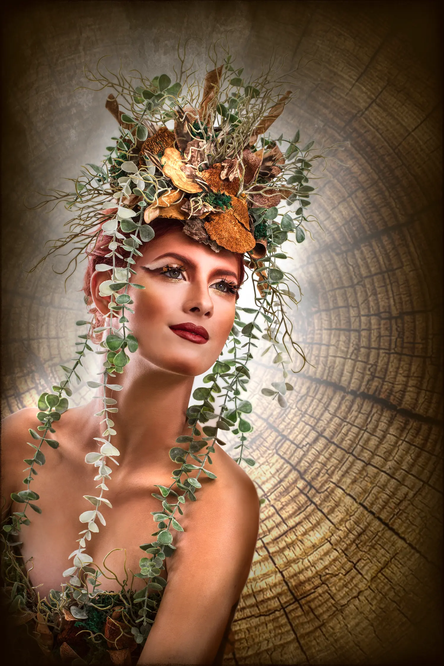 Forest Fairy — Fashion editorial by Piroska Bódi for VOUS Magazine