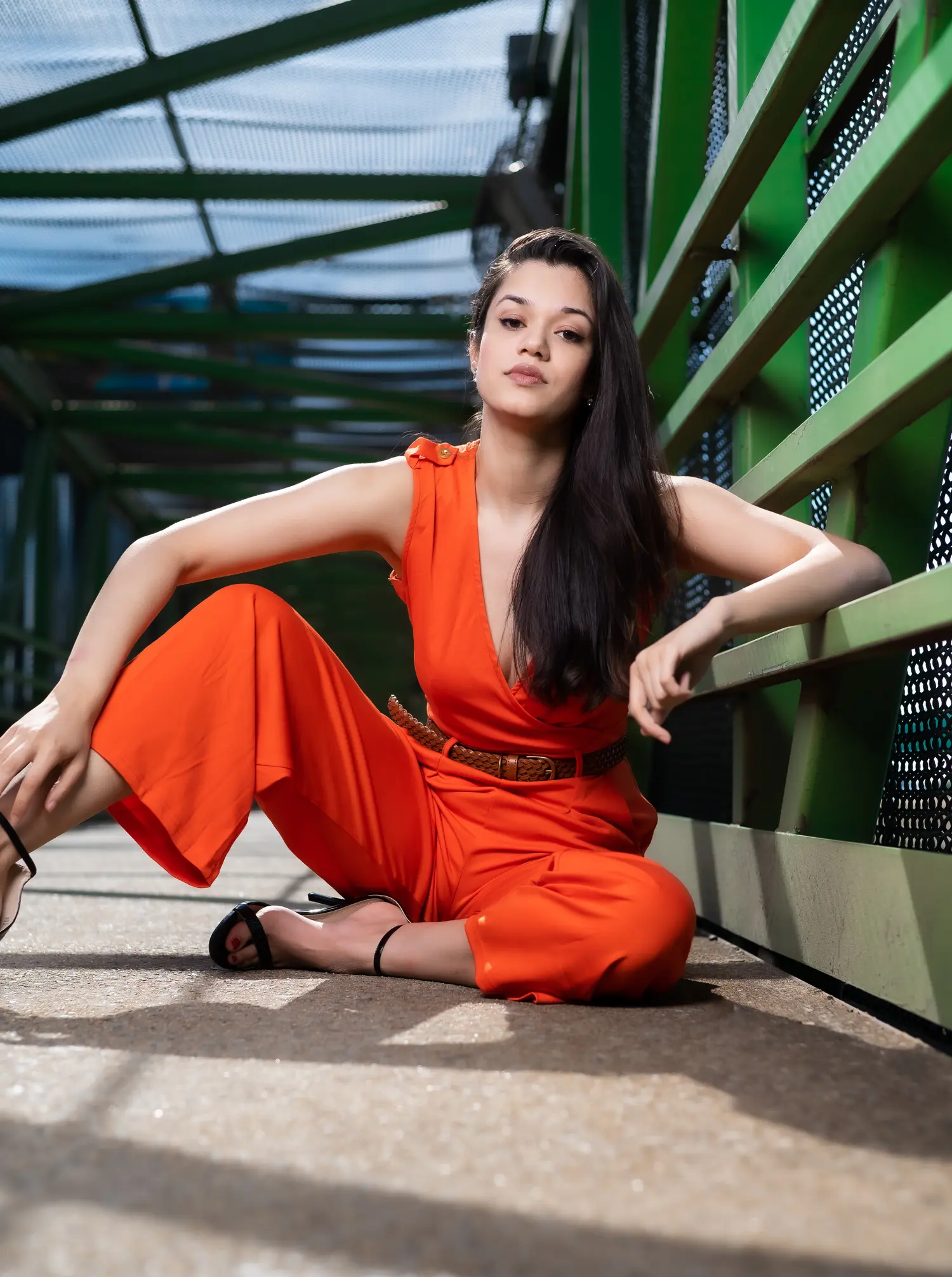 Girl on Fire — Fashion editorial by Terrell A Lopez for VOUS Magazine