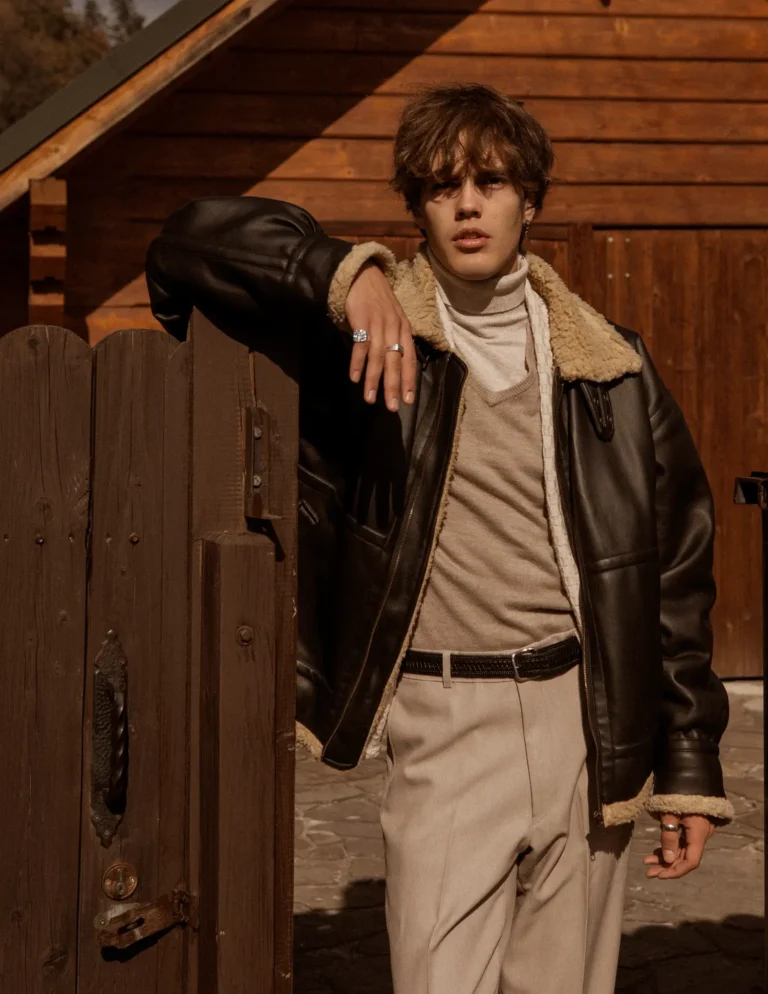 His autumn rest — VOUS Magazine · The Man Edition · Vol.2 · November 2021
