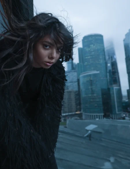 The Black Crow — Fashion editorial by Victor Pavlyutkin for VOUS Magazine