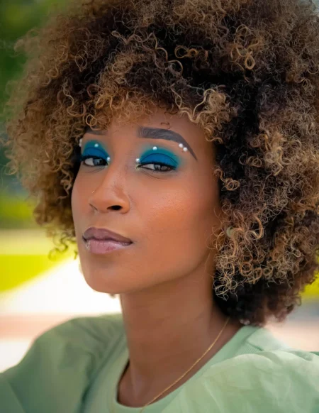 BLU-tiful Hues — Fashion editorial by T.K. Morris for VOUS Magazine