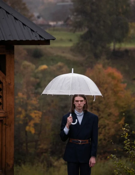 I'm waiting for your rain — Fashion editorial by Julia Stupak for VOUS Magazine