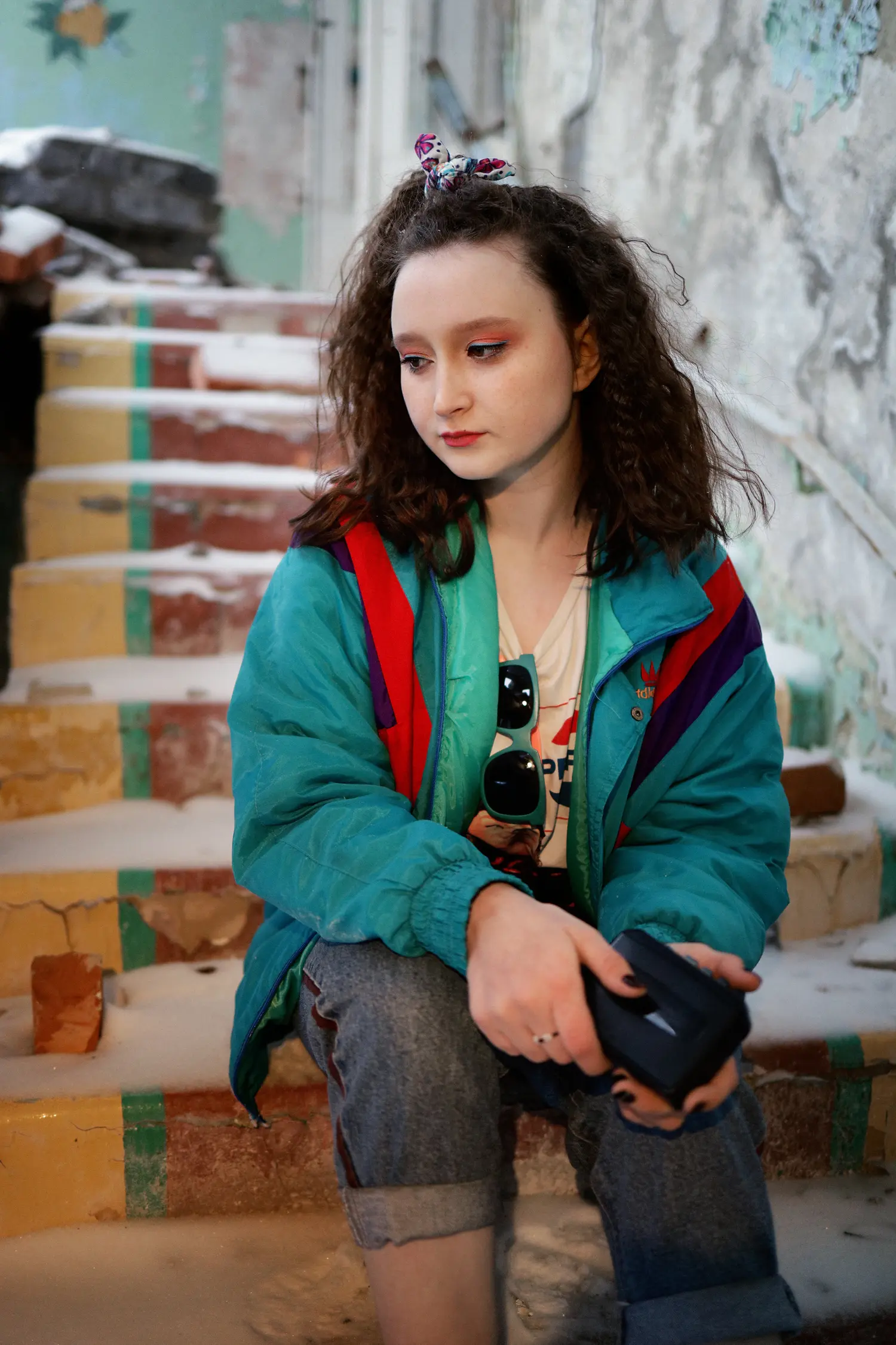 Sometimes you feel in the dark — Fashion editorial by Alena Kusova for VOUS Magazine