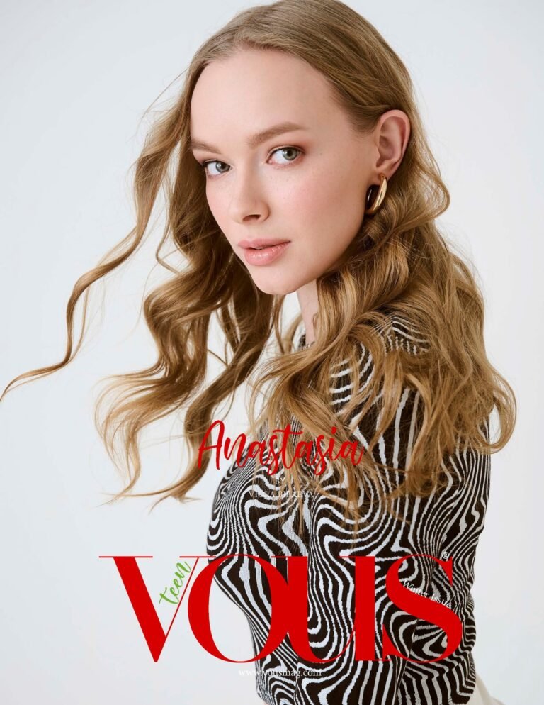 Anastasia — VOUS Magazine · The Teen Edition · CHRISTMAS SPECIAL · Vol.5 · 2021