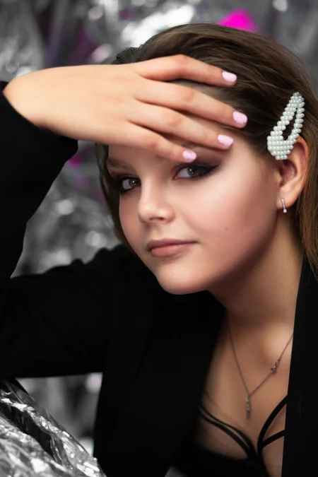 Her first shot — Teen editorial by Alena.show for VOUS Magazine