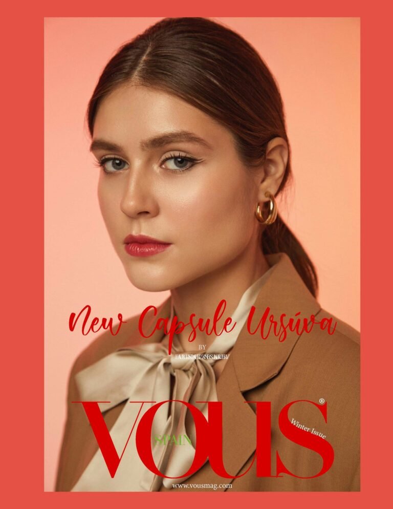 NEW CAPSULE URSÚVA — VOUS Magazine · The Fashion & Beauty Edition · CHRISTMAS SPECIAL · Vol.6 · 2021