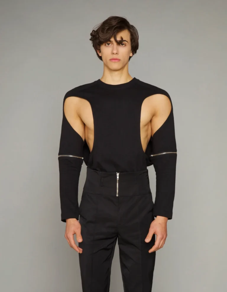 SECOND PART OF THE NEW COLLECTION “ROCK THE FUTURE” Berlin SS22 — Man editorial by Peter Dobias for VOUS Magazine