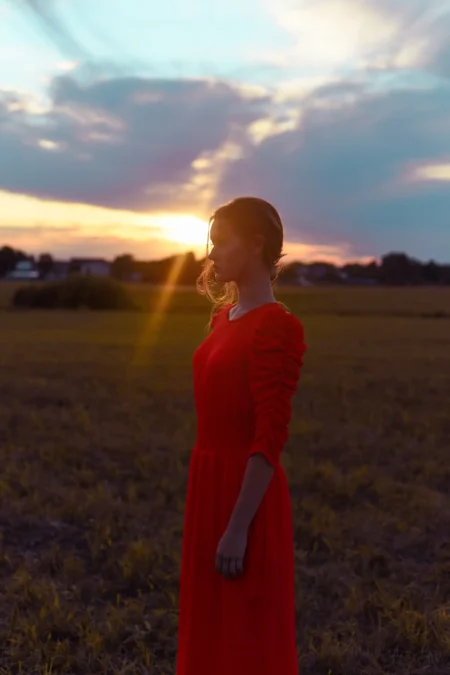 Walk in the Sunset — Teen editorial by Жаглина Елена for VOUS Magazine