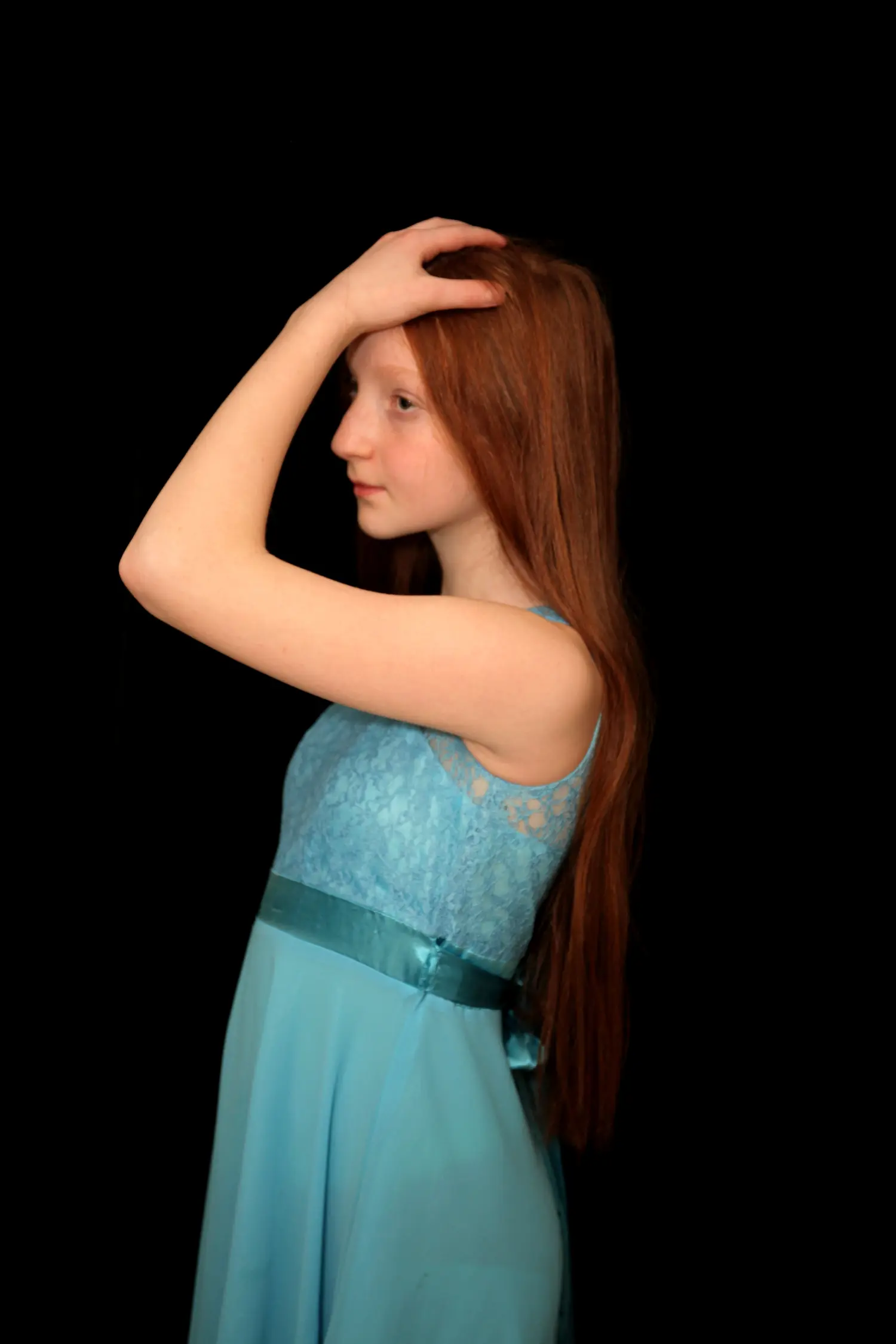 Mishel is posing in Boston — Teen editorial by Gary G Photo for VOUS Magazine