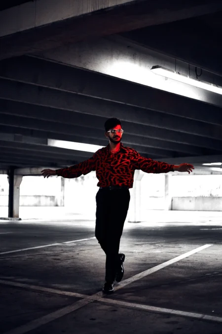 Parking Garage Paradise — Man editorial by Danielle Wirsansky for VOUS Magazine