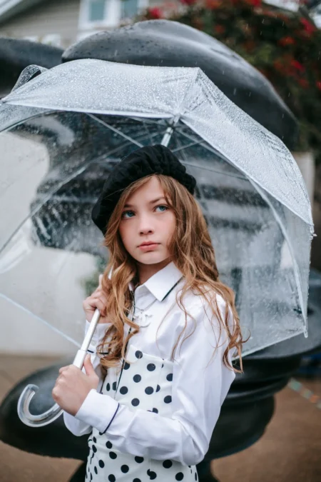 Rainy Day and Play — Teen editorial for VOUS Magazine