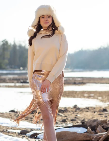 Winter Whites — Teen editorial by Paige Puglisi for VOUS Magazine