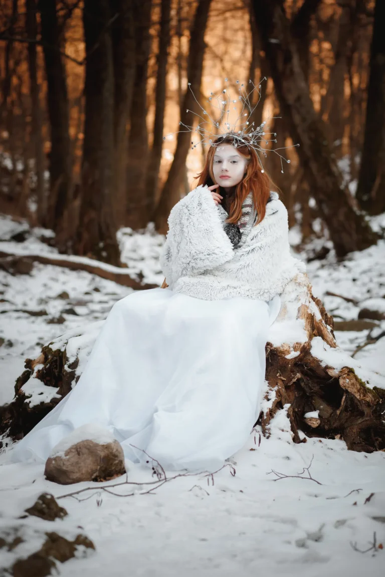 A Sunday in the winter forerst — VOUS Magazine · The March Fashion & Beauty Edition · Vol.9 · 2022