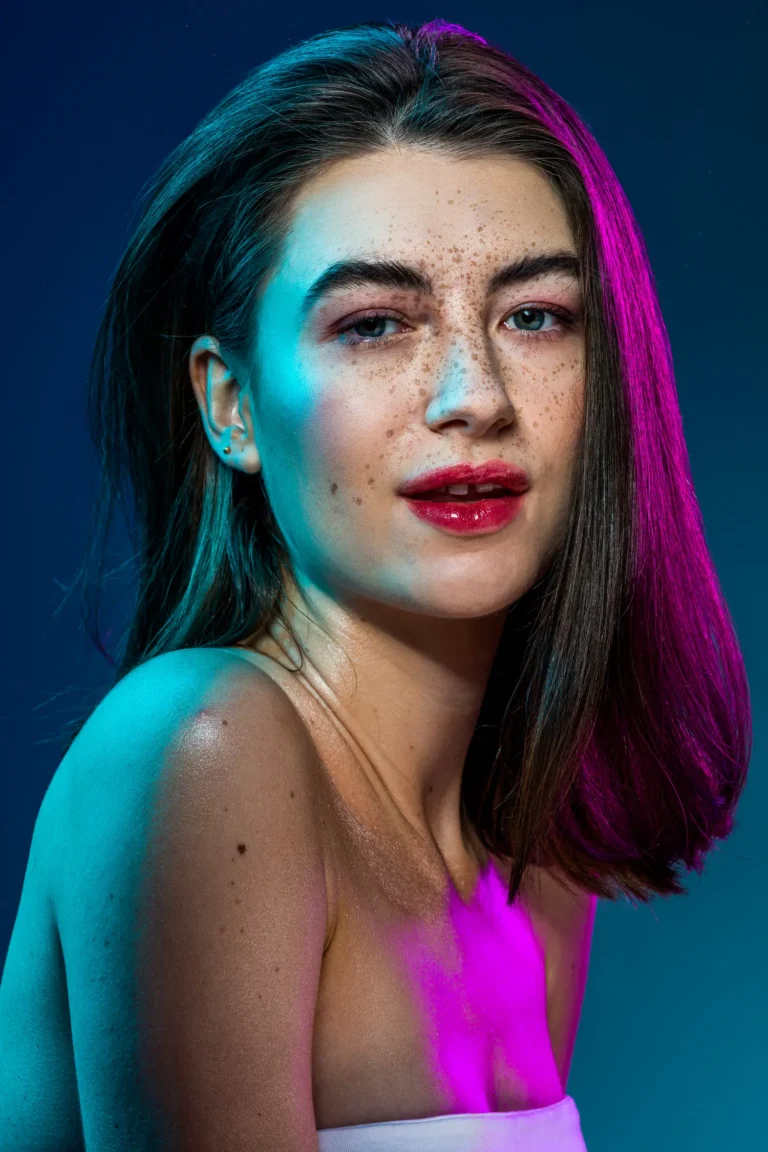 Between blue and purple — VOUS Magazine · The February Fashion & Beauty Edition · Vol.5 · 2022