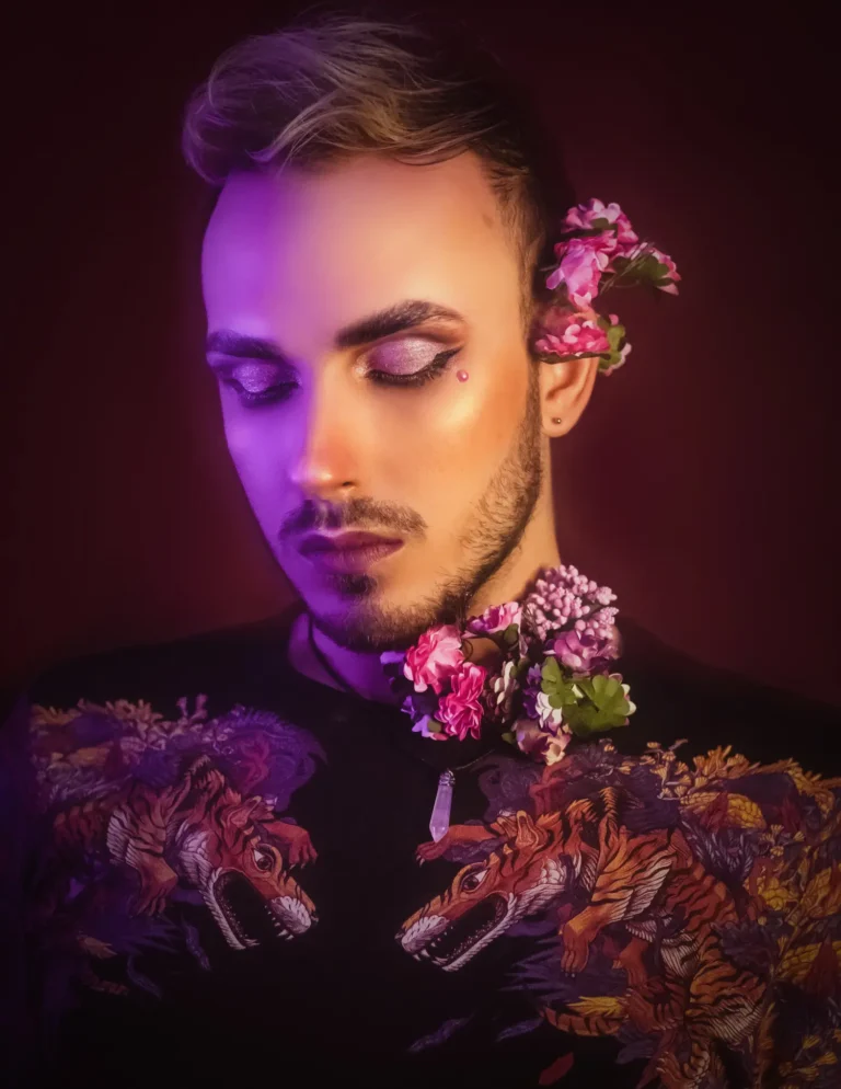 Bloom with Grace — Man editorial by Jordan Zenith for VOUS Magazine