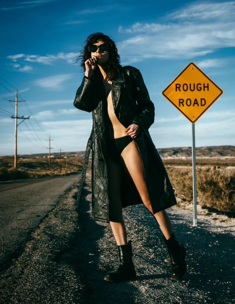 Lonely California Roads — Fashion & Beauty editorial by Elm Diaz for VOUS Magazine