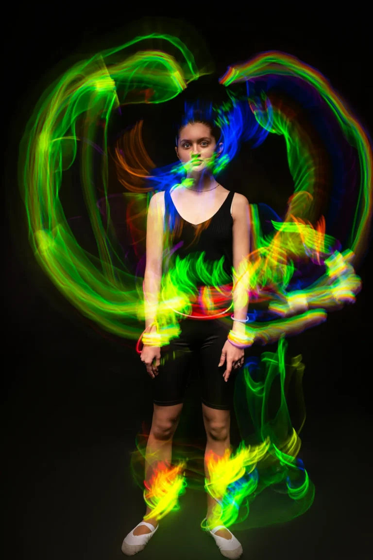 Neon in the dark — VOUS Magazine · The March Teen Edition · Vol.6 · 2022