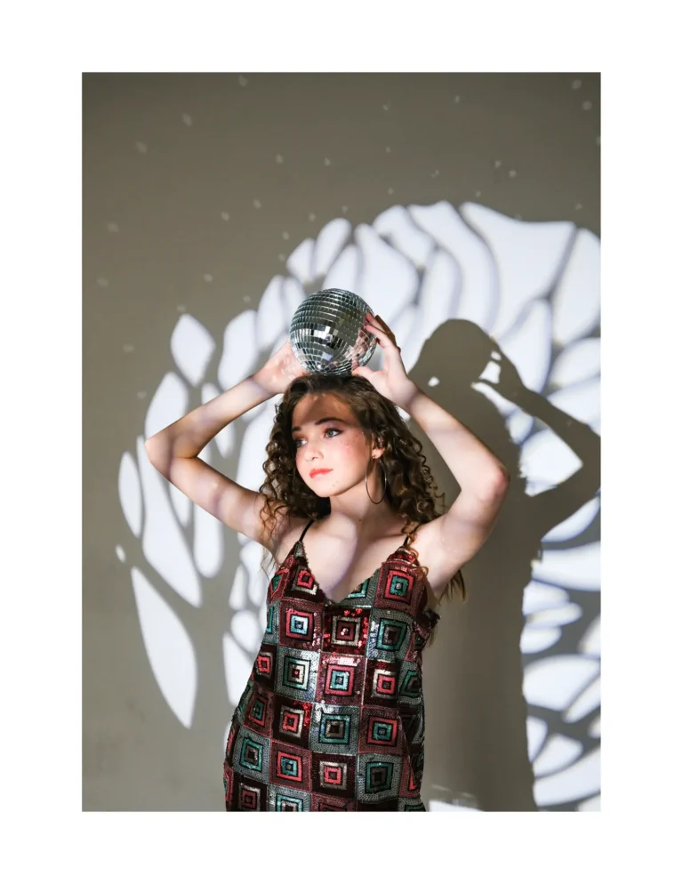 Silver Ball — Teen editorial by Polina Polsky for VOUS Magazine