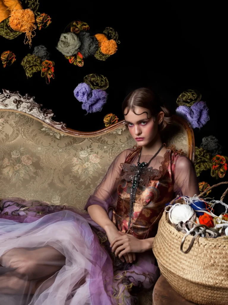 Treads of fate Shalot — Fashion & Beauty editorial by Sveta Undalova for VOUS Magazine