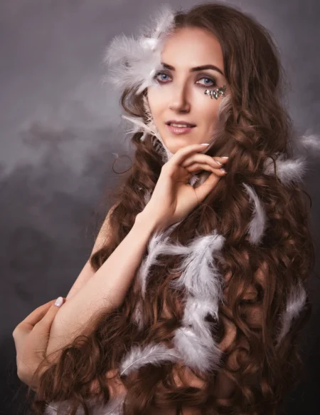 Between Eve and Rapunzel — Fashion & Beauty editorial by Vishleva Alexandra for VOUS Magazine