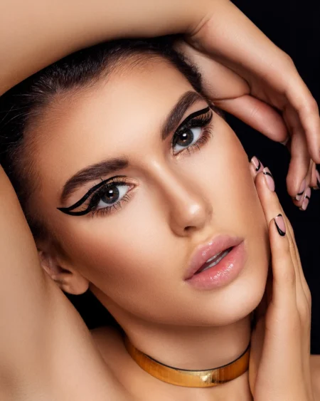 Black & Gold — Fashion & Beauty editorial by Arturs Briedis for VOUS Magazine